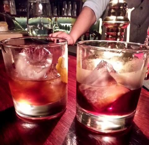 Ramazzotti version on the left; Averna on the right